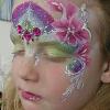 JuliaArts Rainbow Flower Fae Face Painting Rotherham
