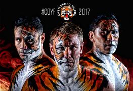 Castleford Tigers Face Paint