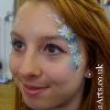 Daisy design Face Paint JuliaArts Face Painting Brighton and Hove