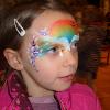 Rainbow sky princess JuliaArts Face Painting Brighton and Hove
